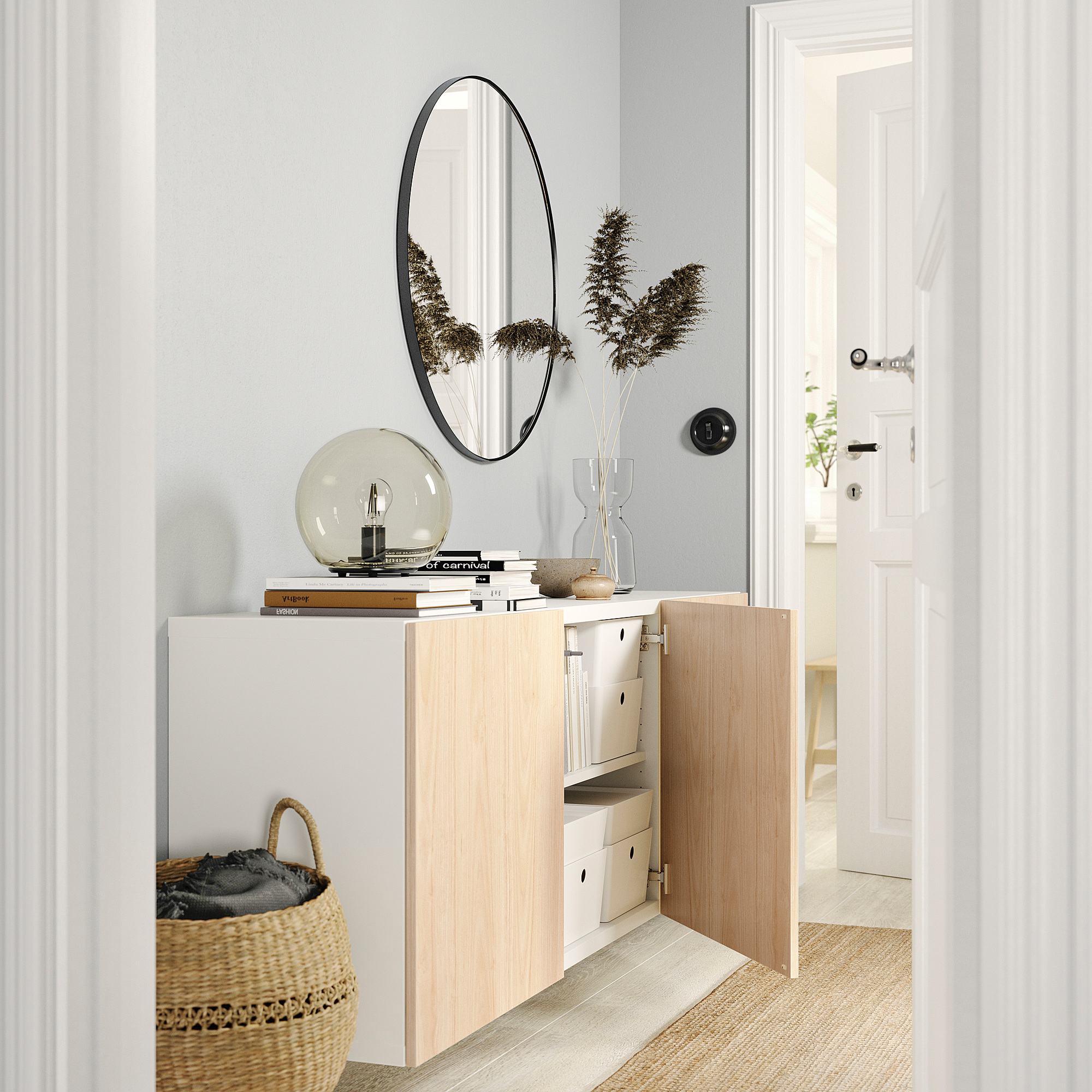 BESTÅ wall-mounted cabinet combination