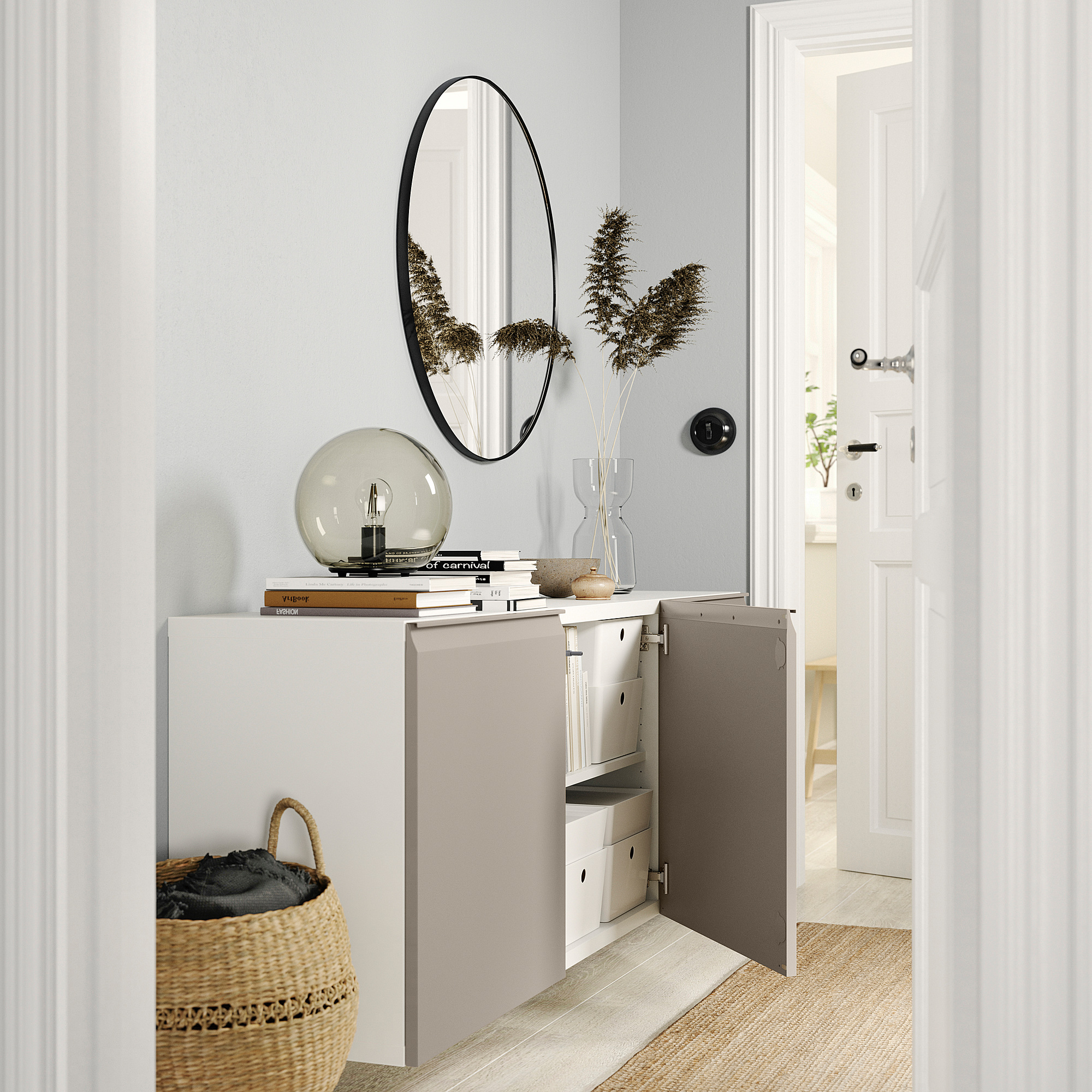 BESTÅ wall-mounted cabinet combination