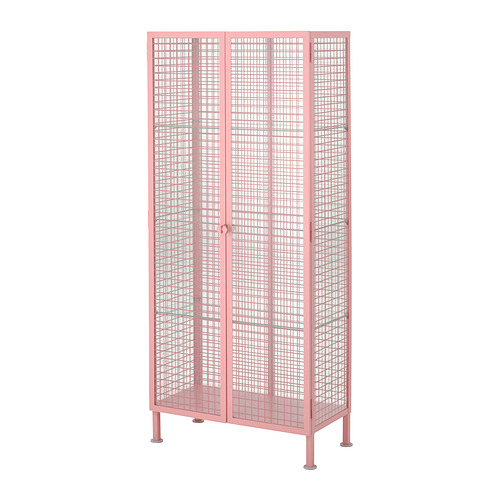 IKEA PS 2026 - 玻璃門貯物櫃, 淺粉紅色, 73x36x160 厘米 | IKEA 香港及澳門 - PE999931_S4
