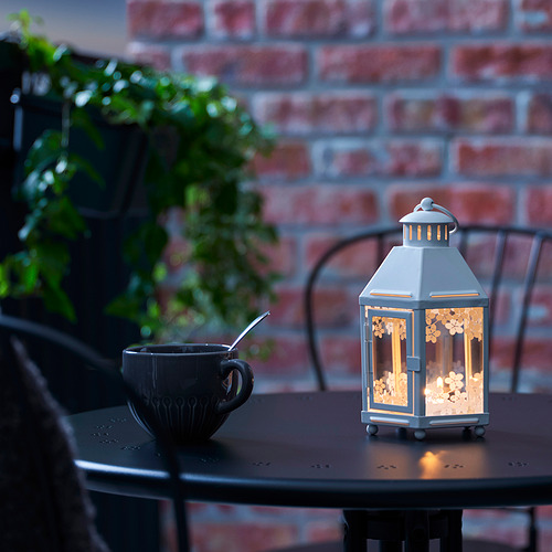 KRINGSYNT lantern for tealight, in/outdoor