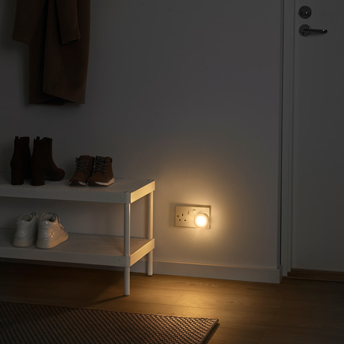 MÖRKRÄDD LED nightlight with sensor