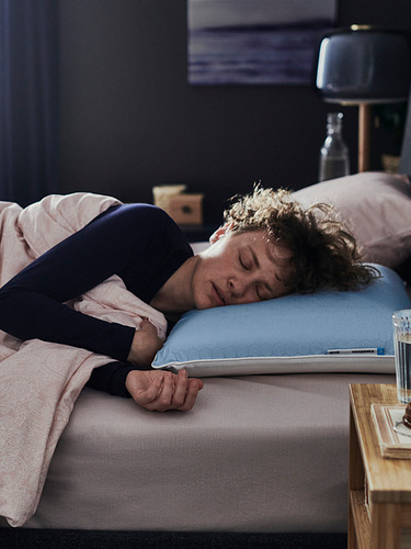 KVARNVEN ergonomic pillow, side/back sleeper