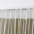 BARRMYNTA curtains, 1 pair