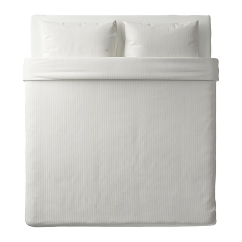 NATTJASMIN duvet cover and 2 pillowcases