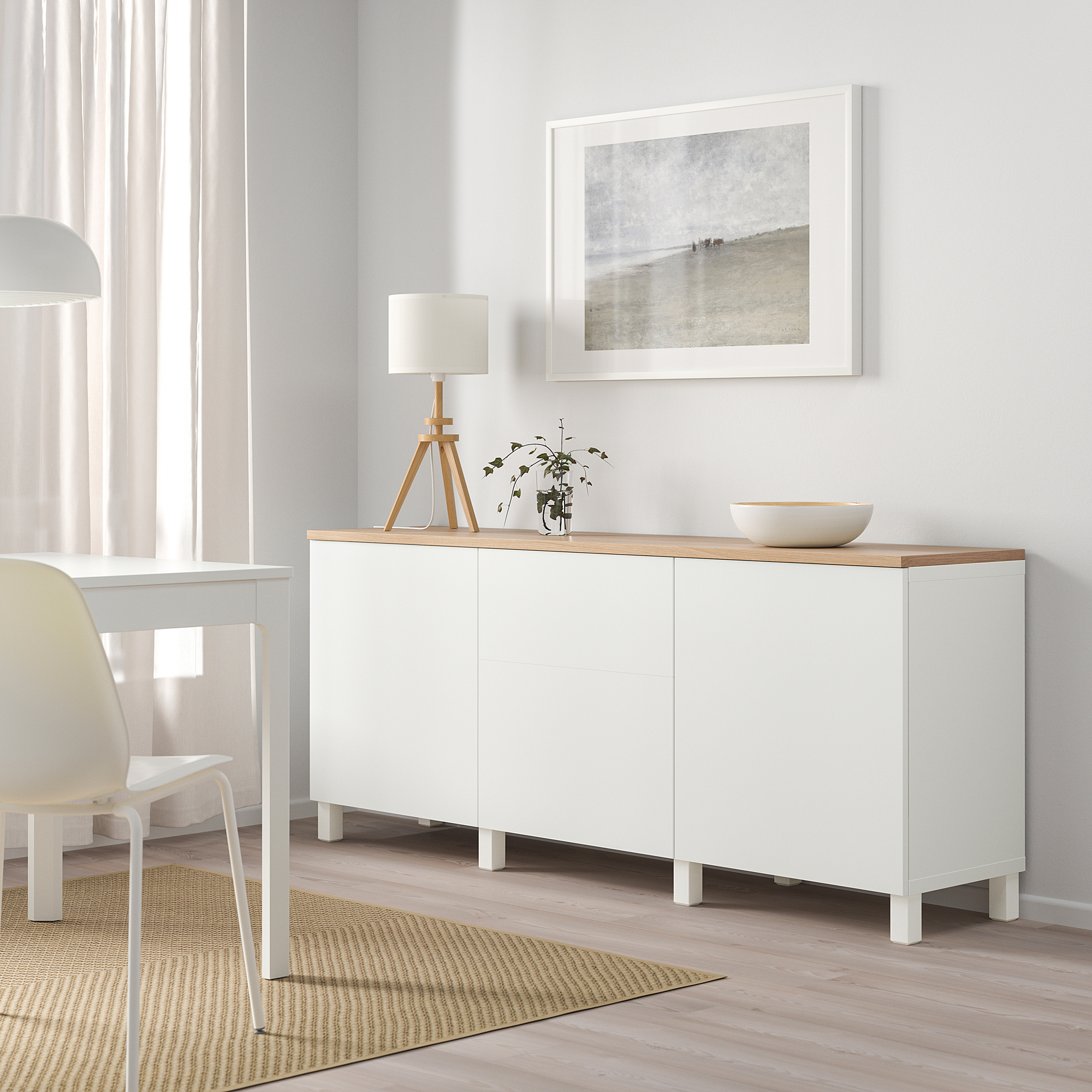 BESTÅ storage combination with doors