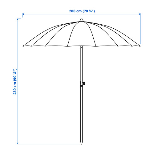 SAMSÖ parasol