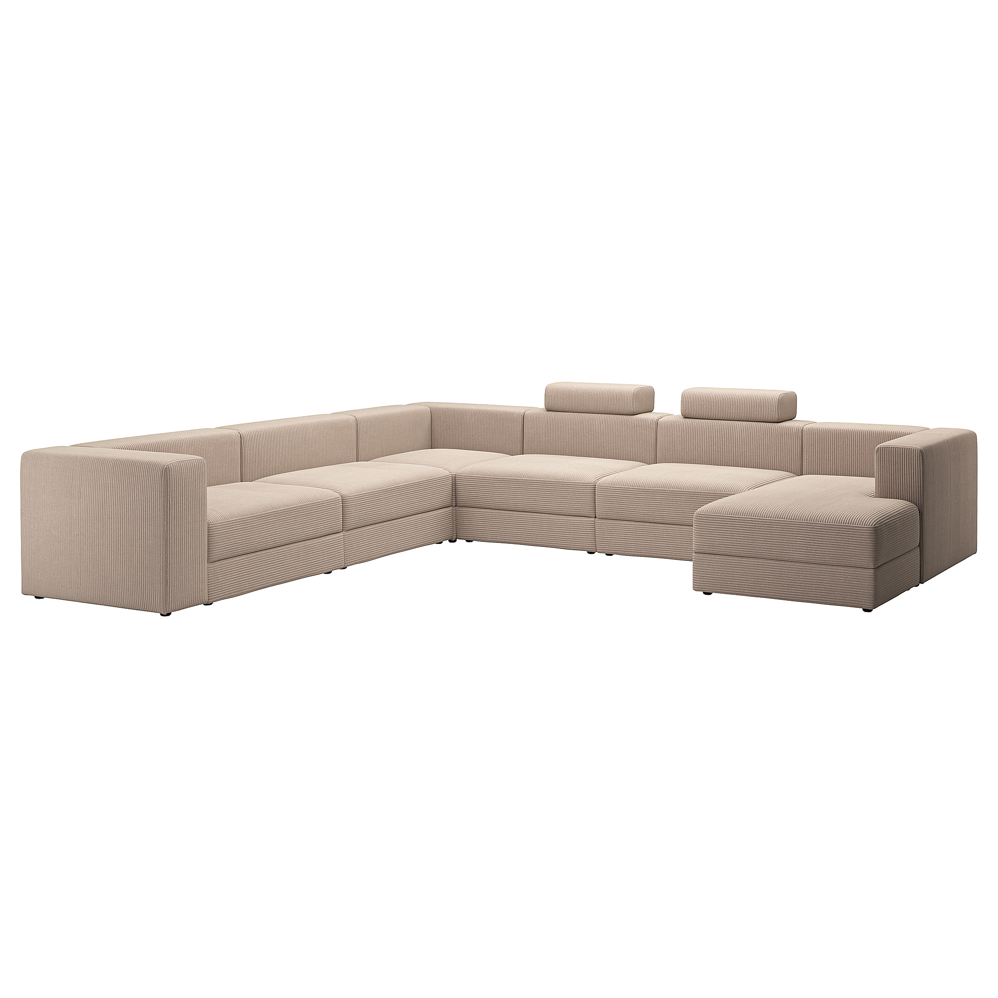 JÄTTEBO u-shaped sofa, 7-seat
