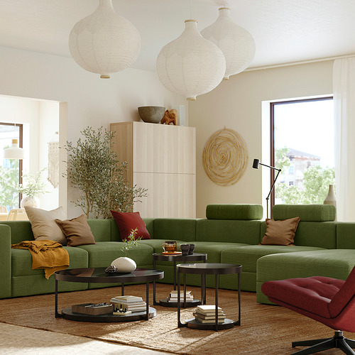 JÄTTEBO u-shaped sofa, 7-seat