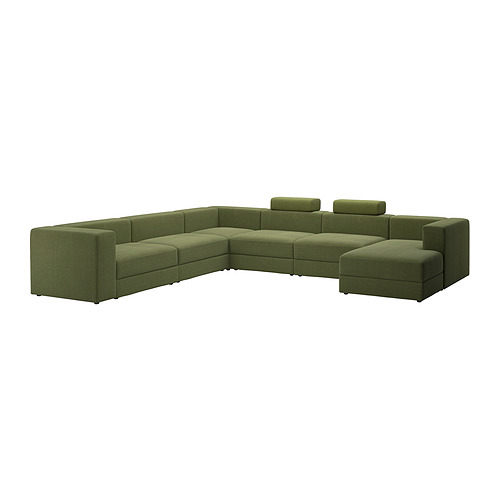 JÄTTEBO u-shaped sofa, 7-seat