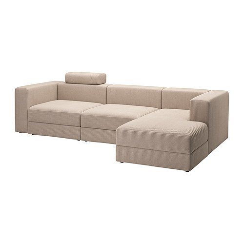 JÄTTEBO 4-seat mod sofa w chaise longue