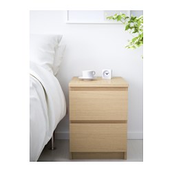 MALM - 兩層抽屜櫃, 白色 | IKEA 香港及澳門 - PE693007_S3