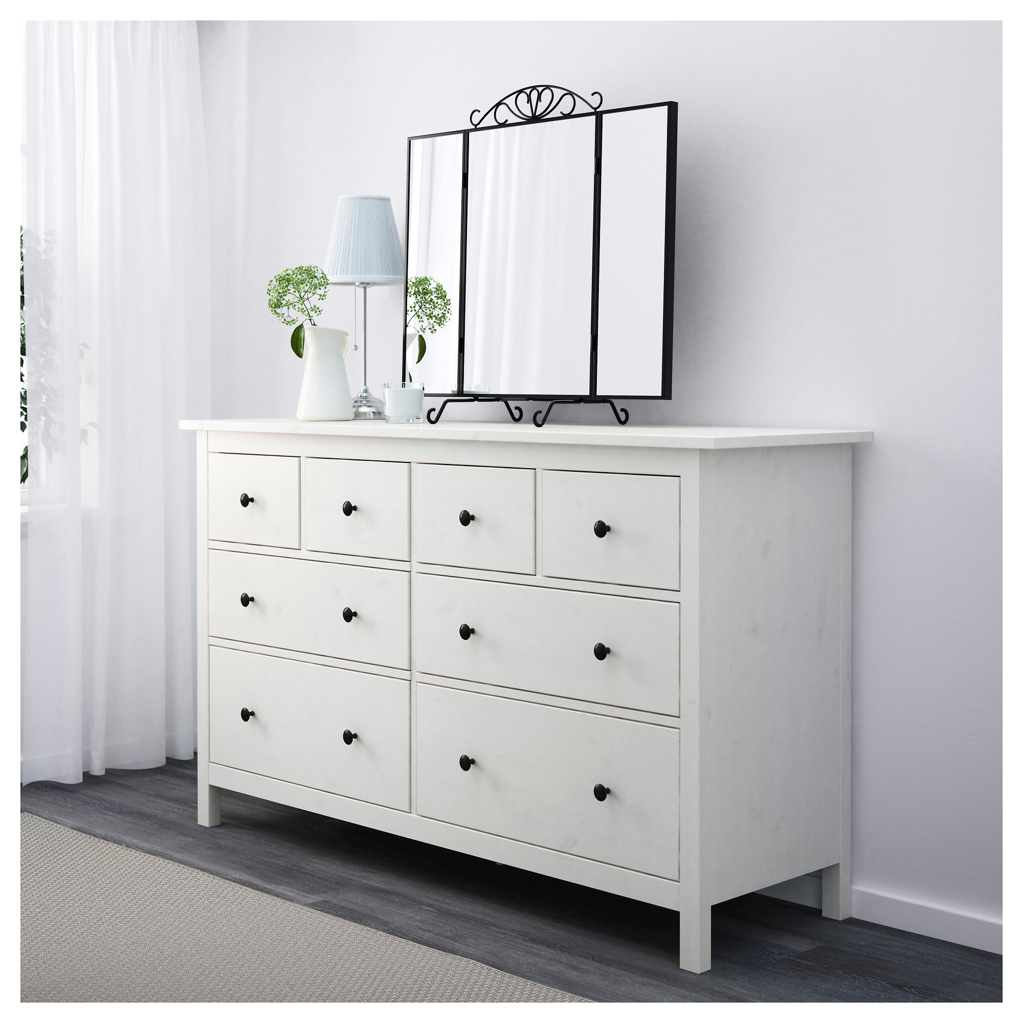 Hemnes Chest Of 8 Drawers White Stain Ikea Hong Kong