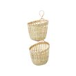 TOLKNING basket hanging, set of 2