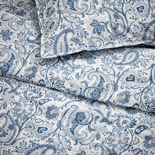 RODGERSIA duvet cover and 2 pillowcases