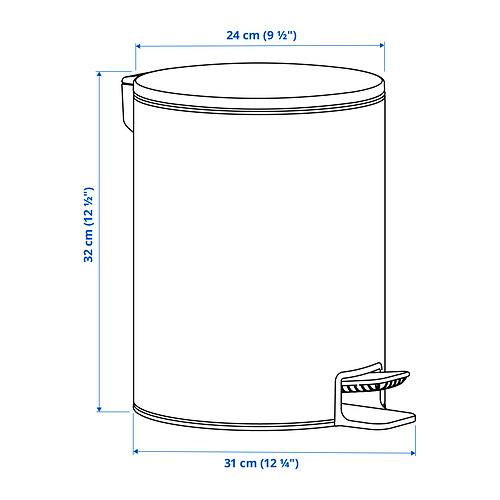 TURRIDNING 腳踏式垃圾桶