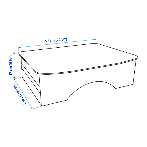 STRANDÖN tray table, in/outdoor