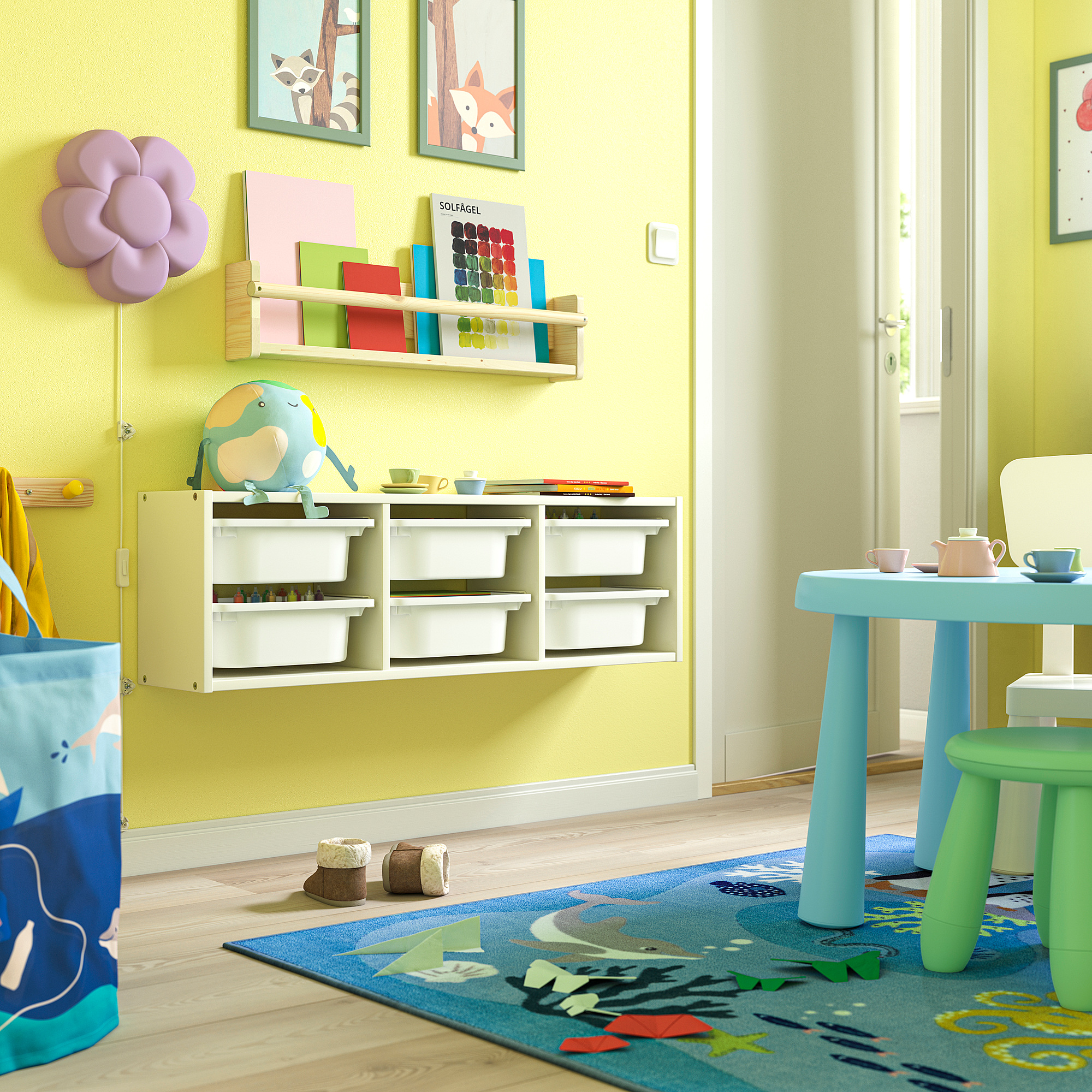 TROFAST wall storage