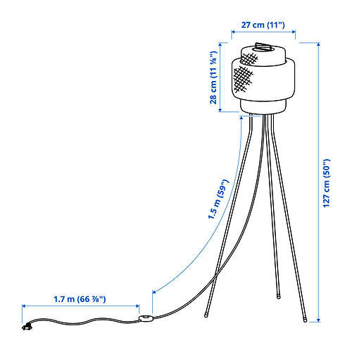 SINNERLIG floor lamp