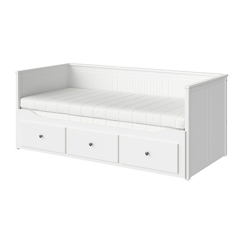 HEMNES 日間床連3抽屜及2床褥