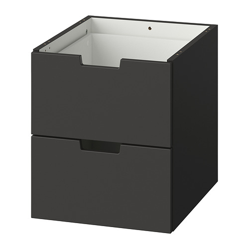 NORDLI 兩格抽屜櫃