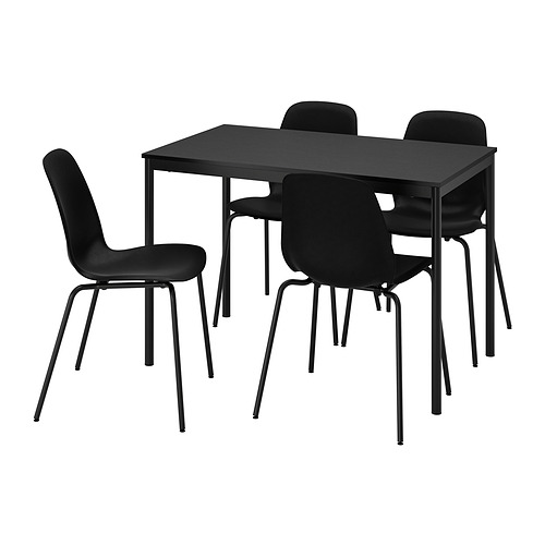LIDÅS/SANDSBERG table and 4 chairs