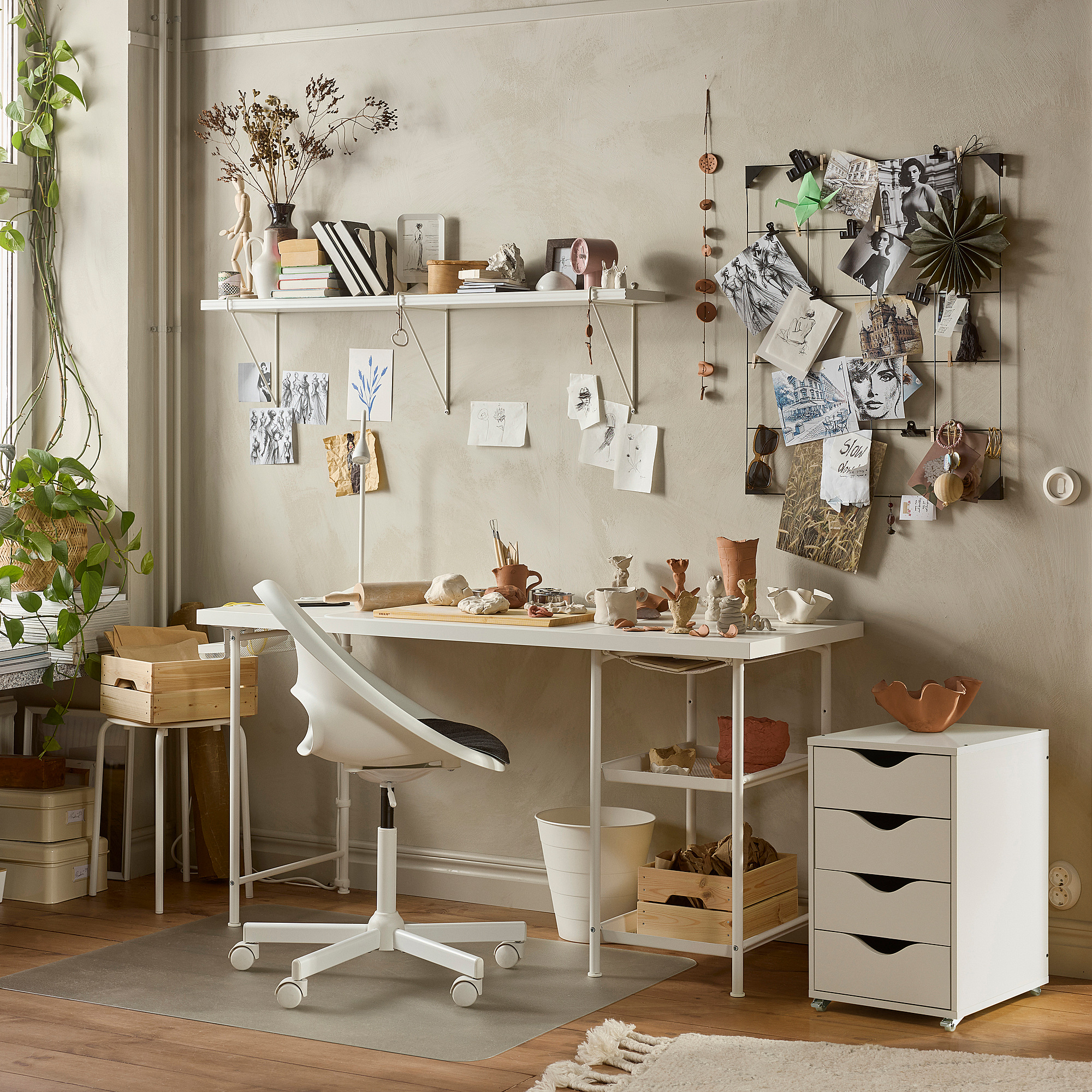 FRIIDROTT drawer unit on castors