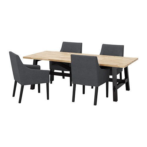 SAKARIAS/SKOGSTA table and 4 chairs