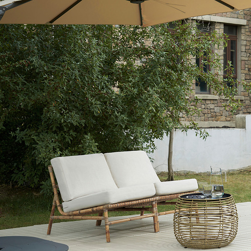 TVARÖ 2-seat conversation set, outdoor