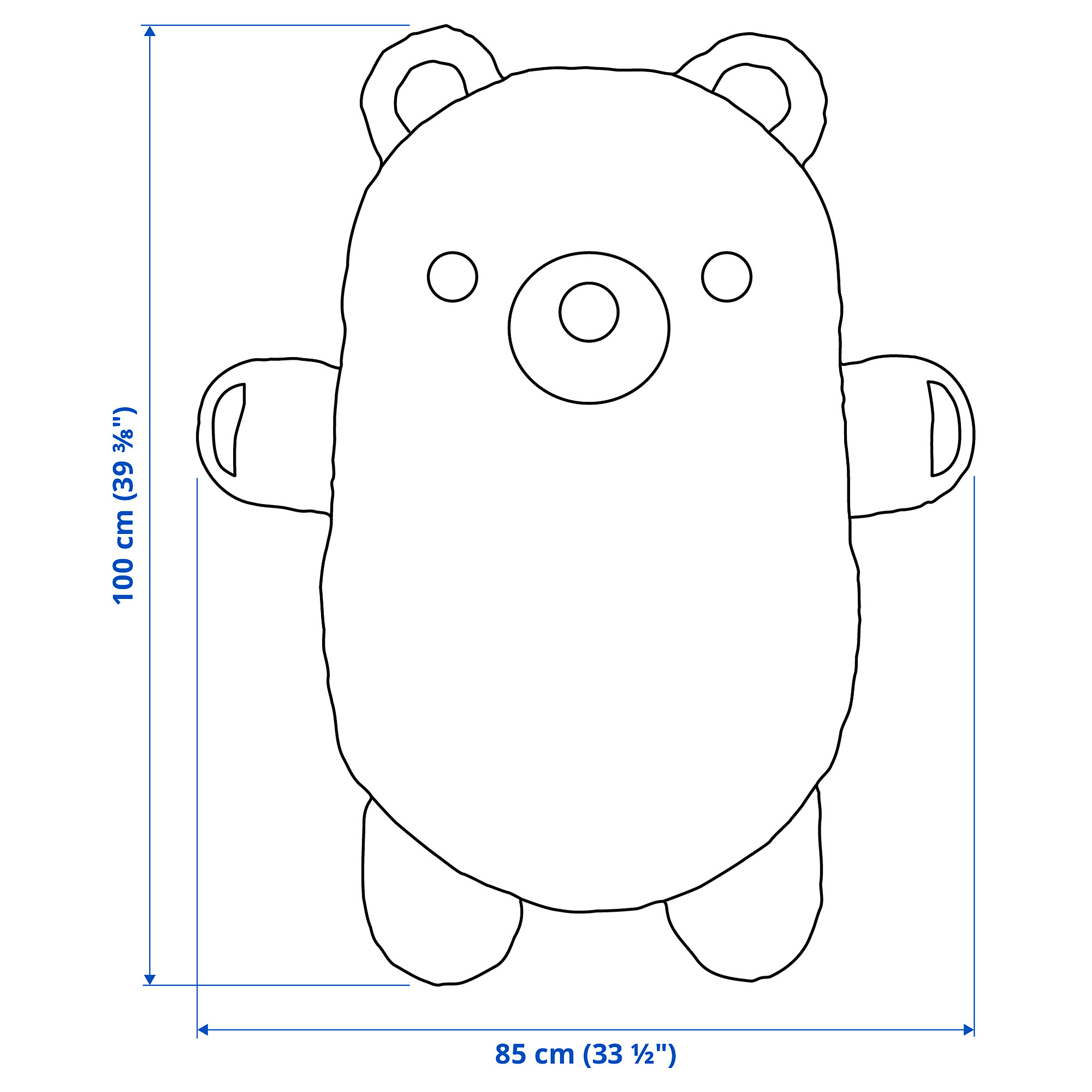 GREJSIMOJS soft toy
