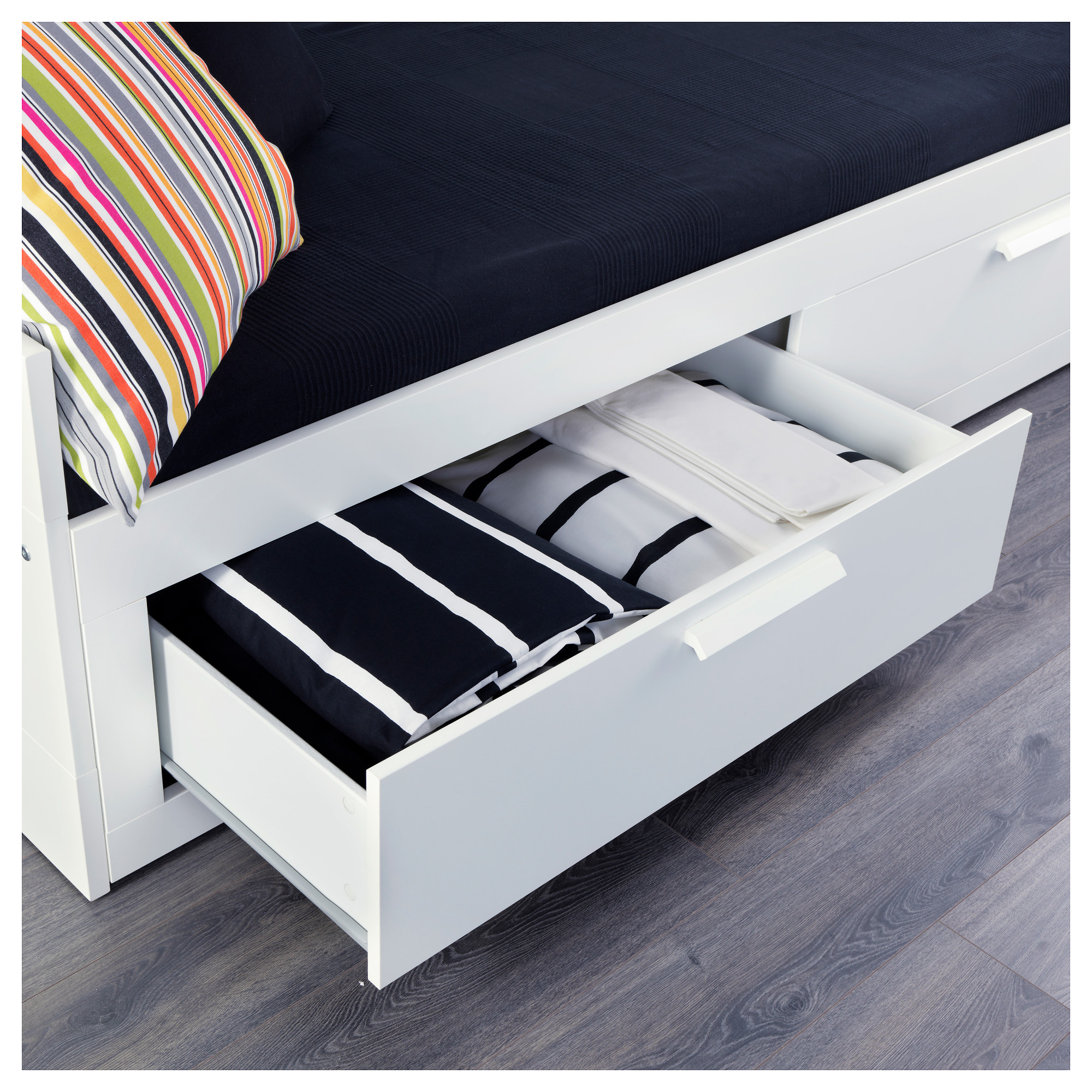 BRIMNES - Day-bed Frame With 2 Drawers, White IKEA Hong Kong - BRIMNES - Day-bed Frame With 2 Drawers, White IKEA Hong Kong