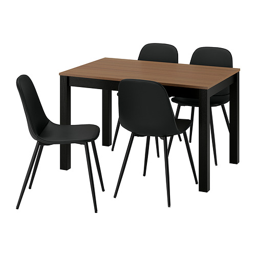 NORDMANSSKÄR/ÅLHULT table and 4 chairs