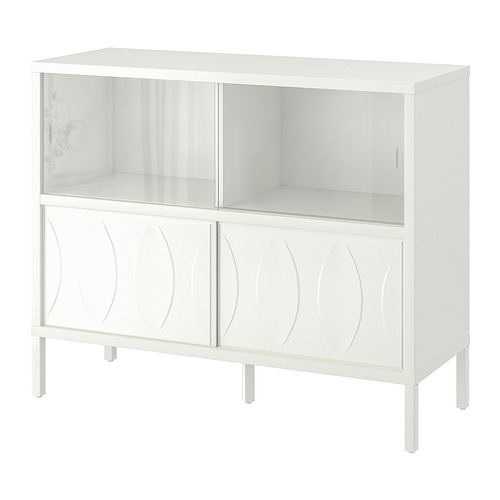 KALKNÄS cabinet with sliding doors