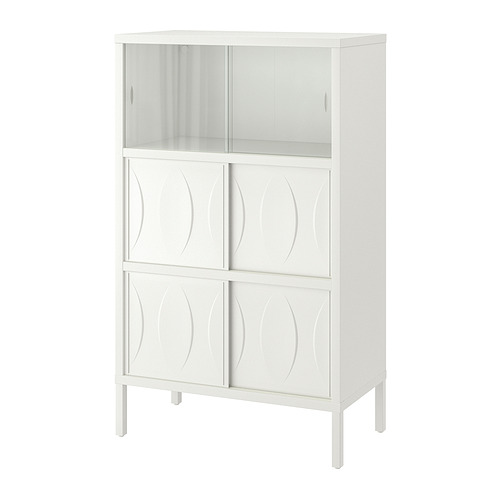 KALKNÄS cabinet with sliding doors