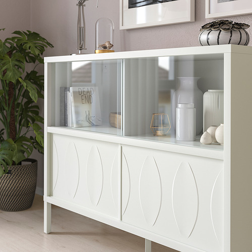 KALKNÄS cabinet with sliding doors