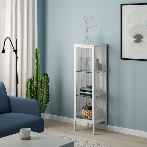 BAGGEBO cabinet with glass doors