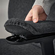 GRÖNFJÄLL office chair with arm/headrest