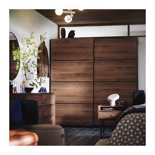 MEHAMN 趟門面板，4件裝