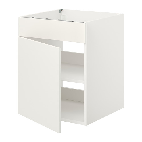 ENHET base cabinet for hob w door