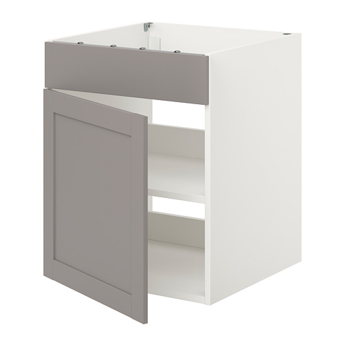 ENHET base cabinet for hob w door