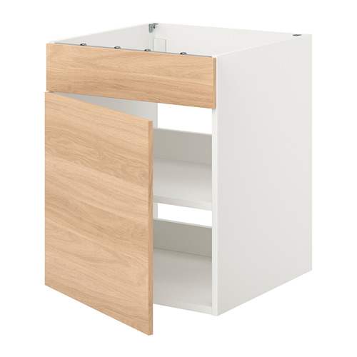 ENHET base cabinet for hob w door