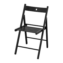 FRÖSVI - folding chair, black | IKEA Hong Kong and Macau