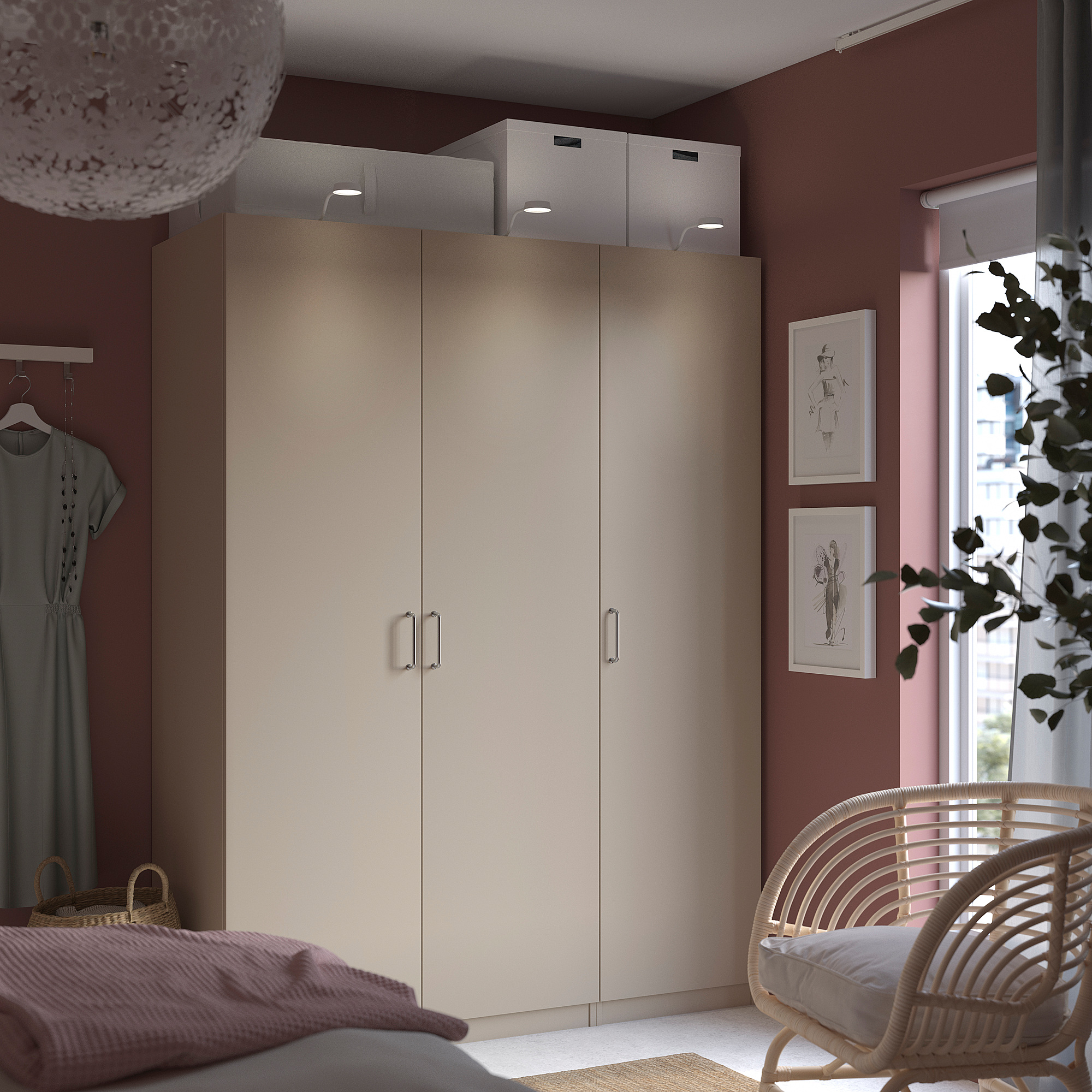 PAX/FORSAND wardrobe