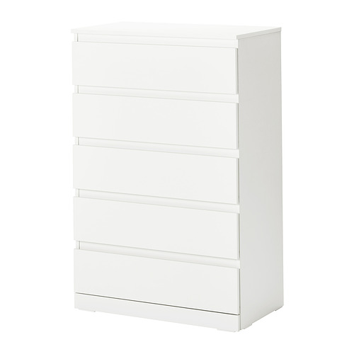 LILLBERGET - 五層抽屜櫃, 白色, 70x43x108 厘米 | IKEA 香港及澳門 - PE931996_S4