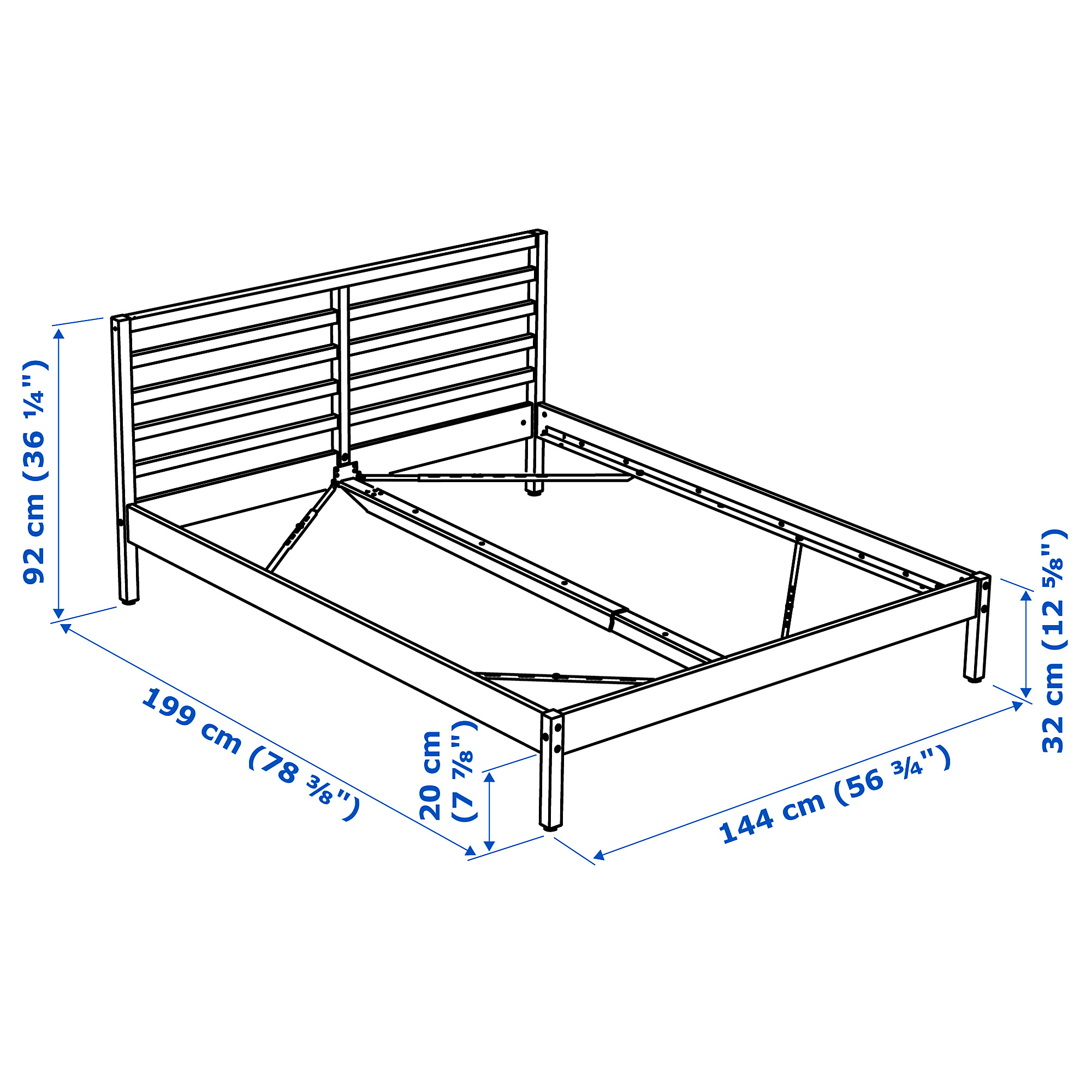 TARVA bed frame, pine IKEA Hong Kong and Macau