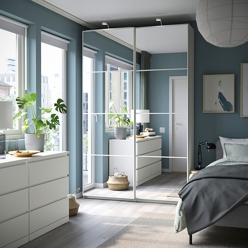 PAX/AULI wardrobe with sliding doors