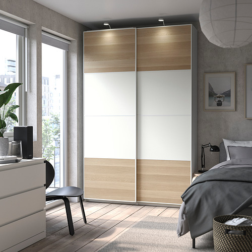 MEHAMN pair of sliding doors