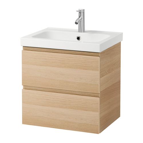 ODENSVIK/GODMORGON wash-stand with 2 drawers