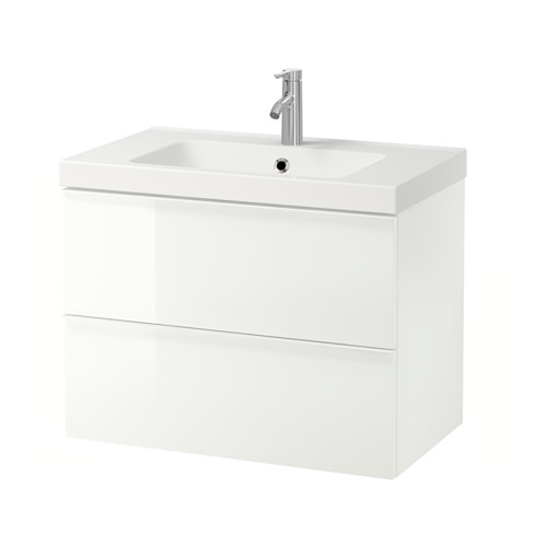 ODENSVIK/GODMORGON wash-stand with 2 drawers