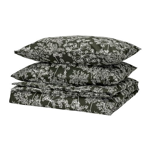 DAGGBJÖRNBÄR duvet cover and 2 pillowcases