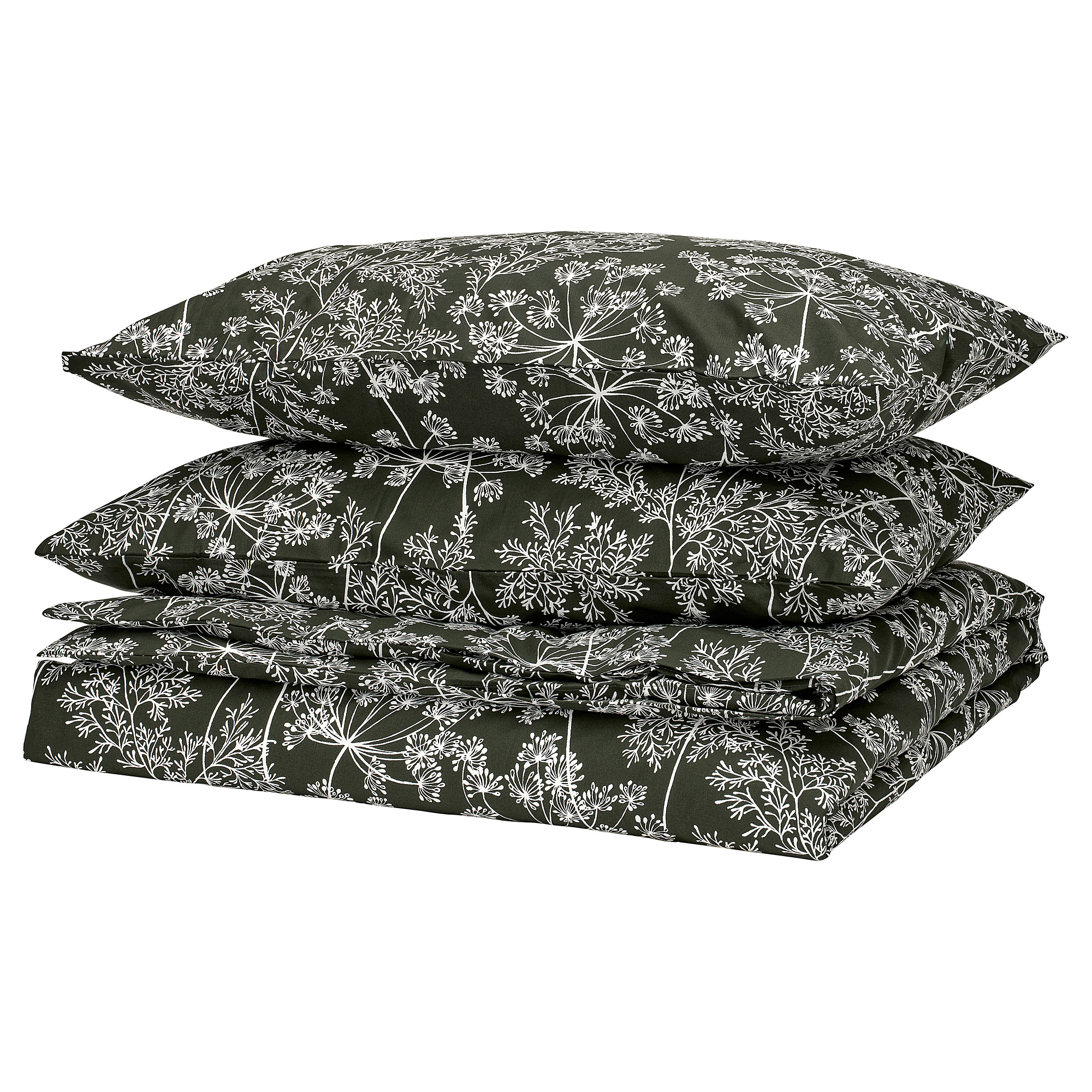 DAGGBJÖRNBÄR duvet cover and 2 pillowcases